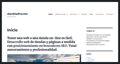 Desktop Screenshot of alexmedina.net